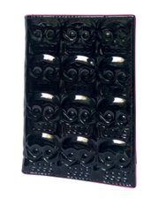 Porta Pasaporte Tzompantli / Calavera Chica